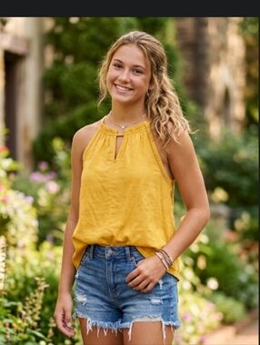 Jessica Simpson Yellow Tank Small